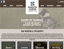 Tablet Screenshot of dakotalakes.com